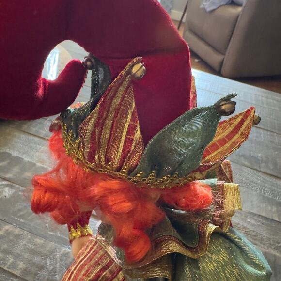 2 Porcelain Jester Shelf Sitter Dolls 1 By Robert Stanley - Picture 6 of 11